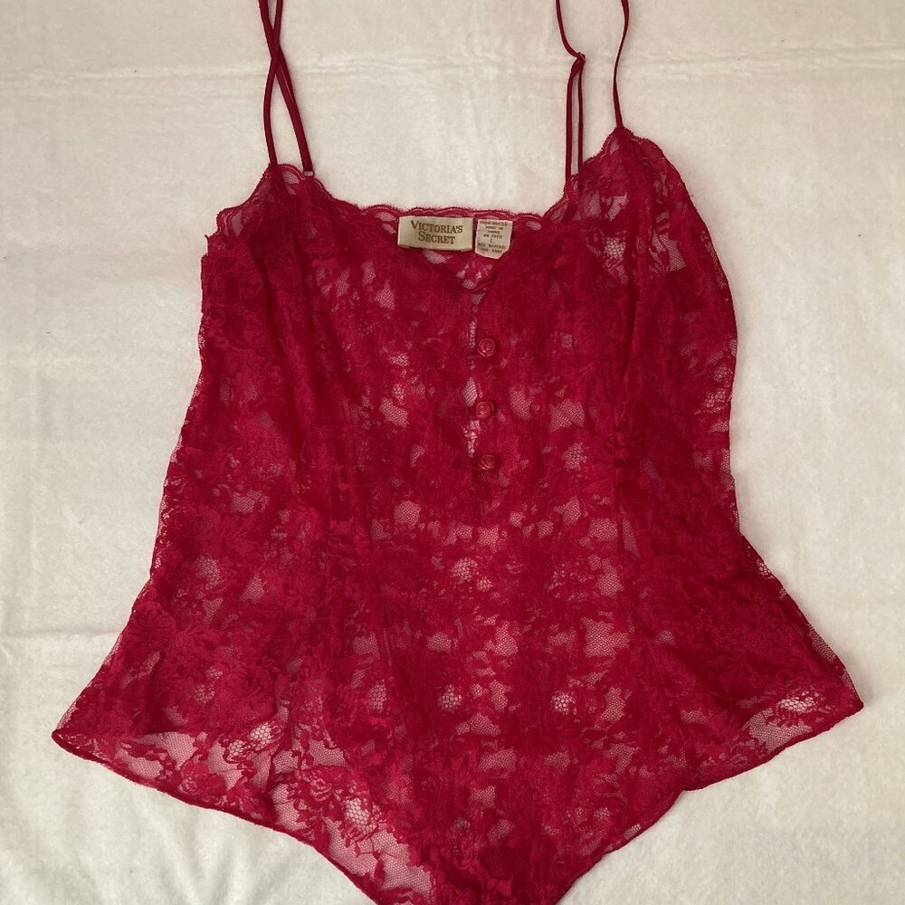 Victoria's Secret Hot Pink Baby Doll